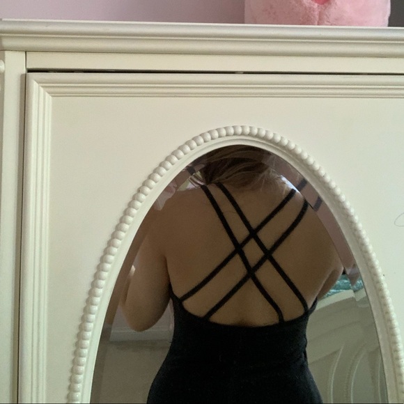 City Triangles Black Glitter Maxi Dress - Picture 3 of 7